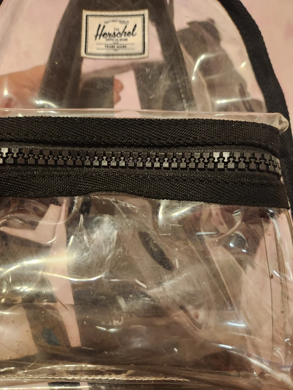 Herschel Supply Company transparent body